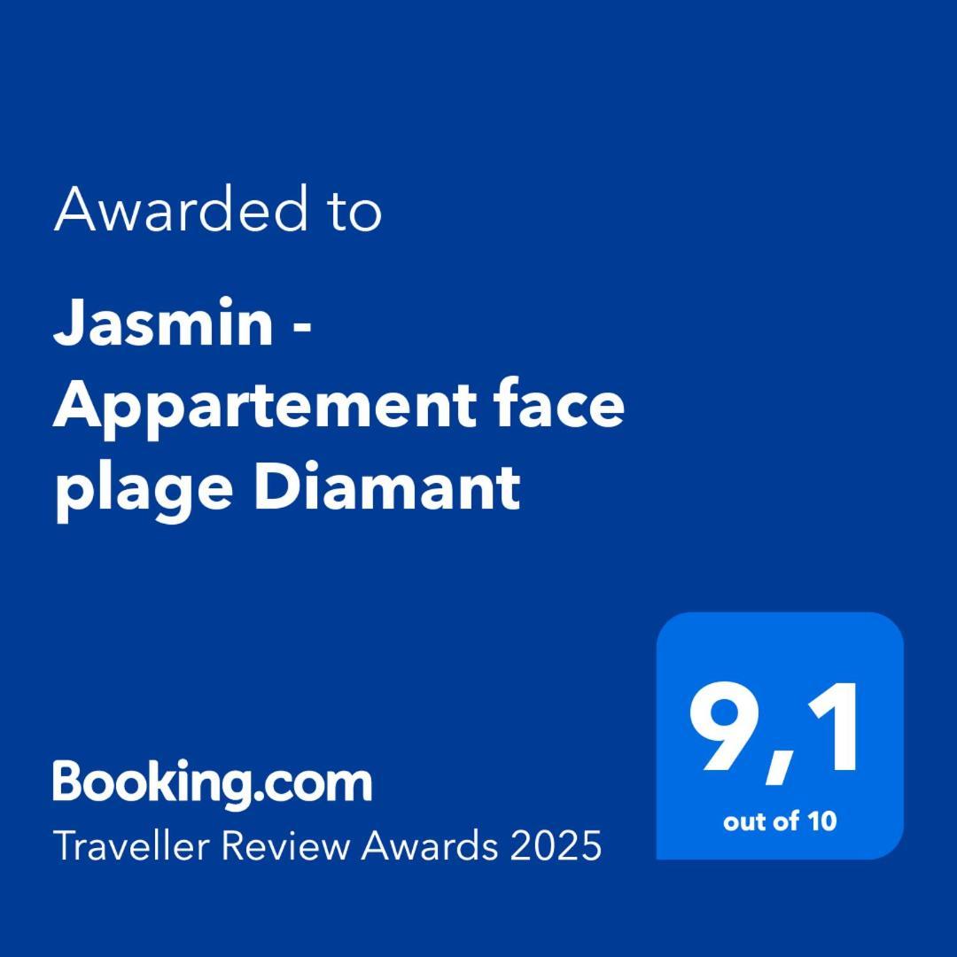 Jasmin - Appartement Face Plage Diamant Le Diamant Extérieur photo